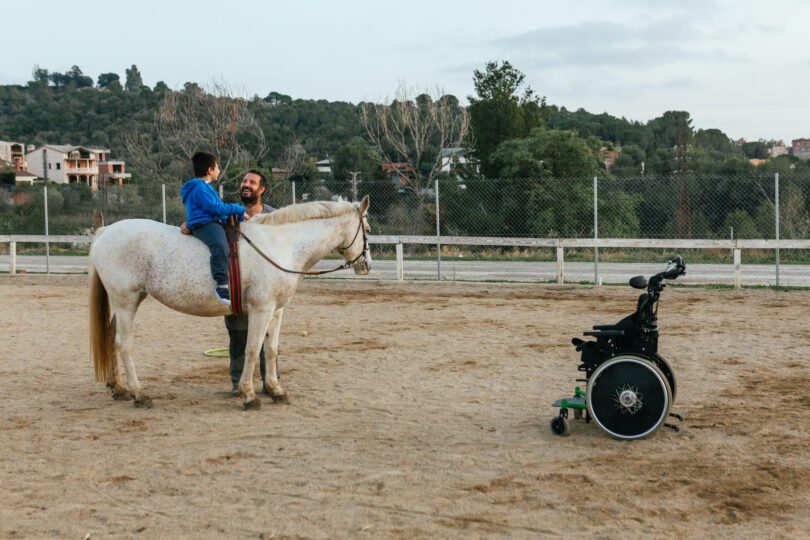 other-abled rider