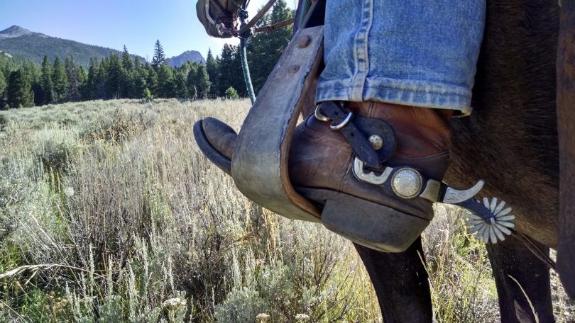 riding cowboy boots