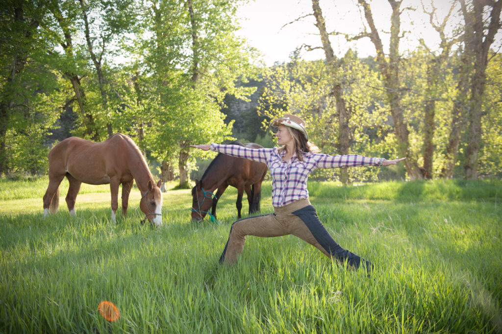 5 Yoga Poses Equestrians Should Do Before Every Ride