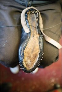 Process of making an equestrian riding boot