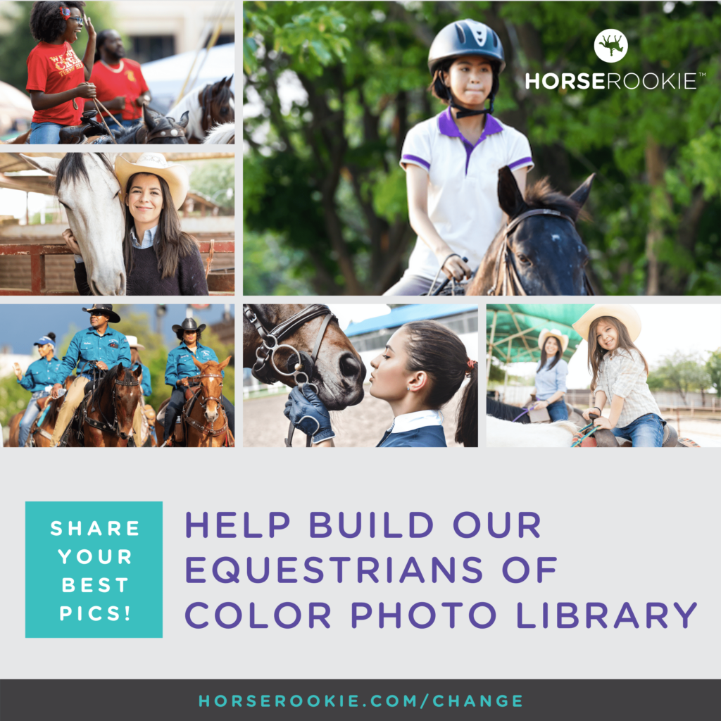 equestrians of color photo library