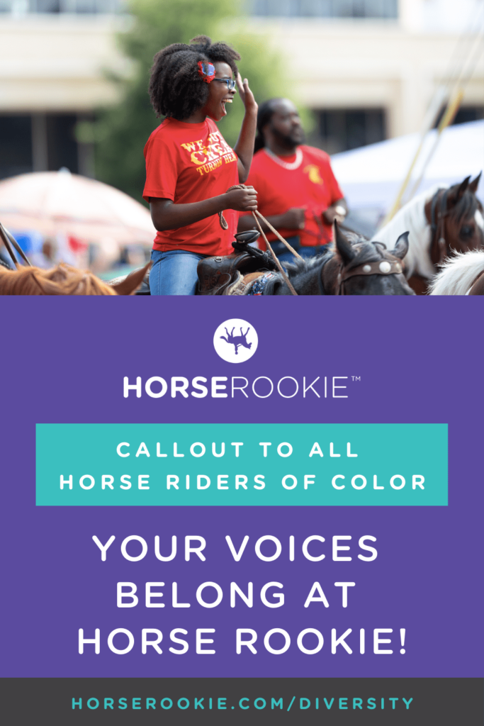 equestrians of color writing