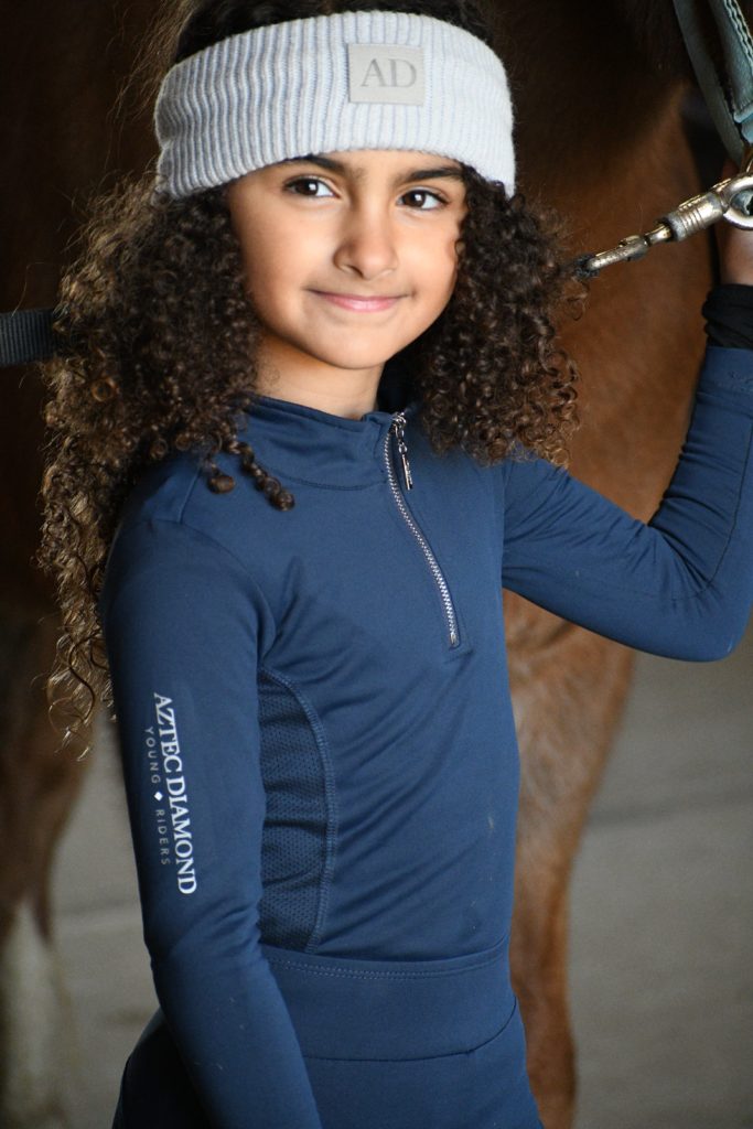 child horse rider