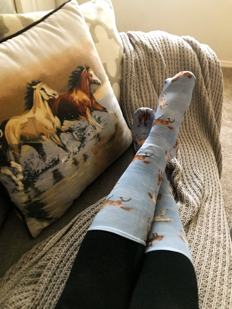sox trot socks couch