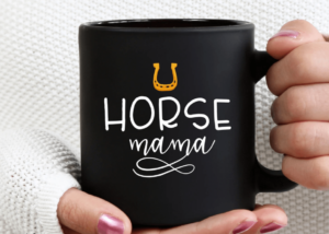 horse mom mug