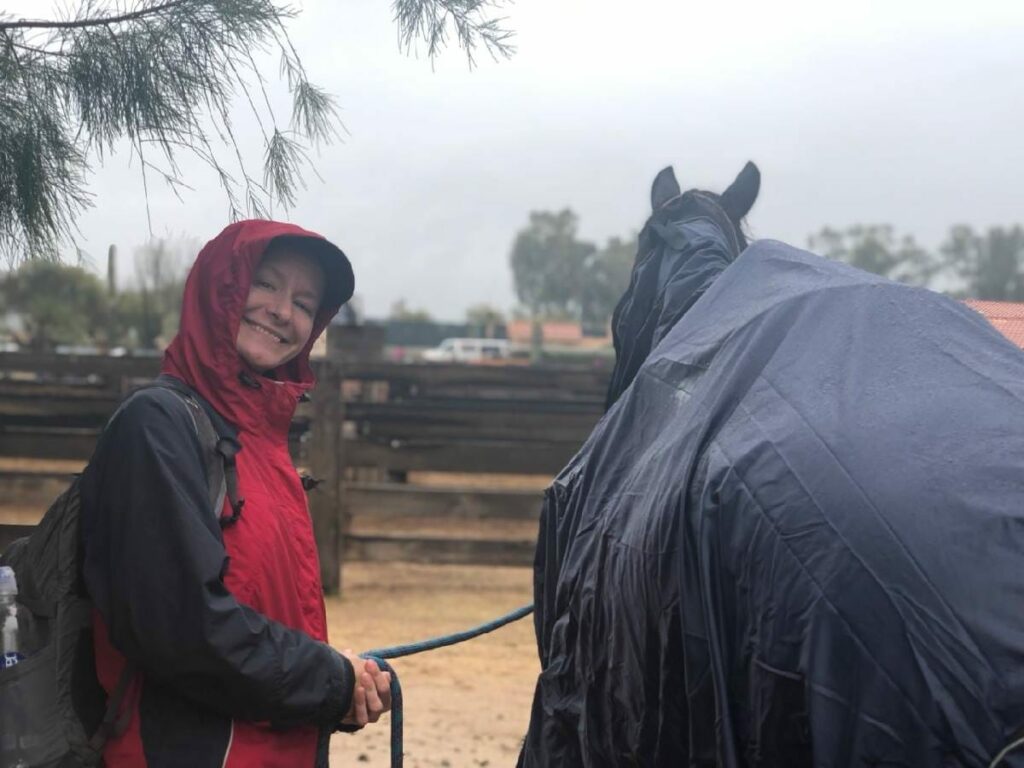 horse riding rain coat