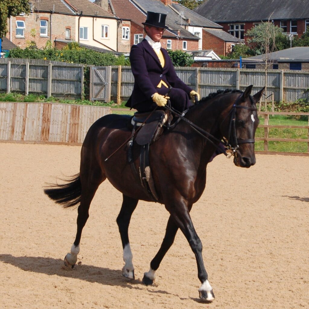 side saddle horse riding katie ockendon evans