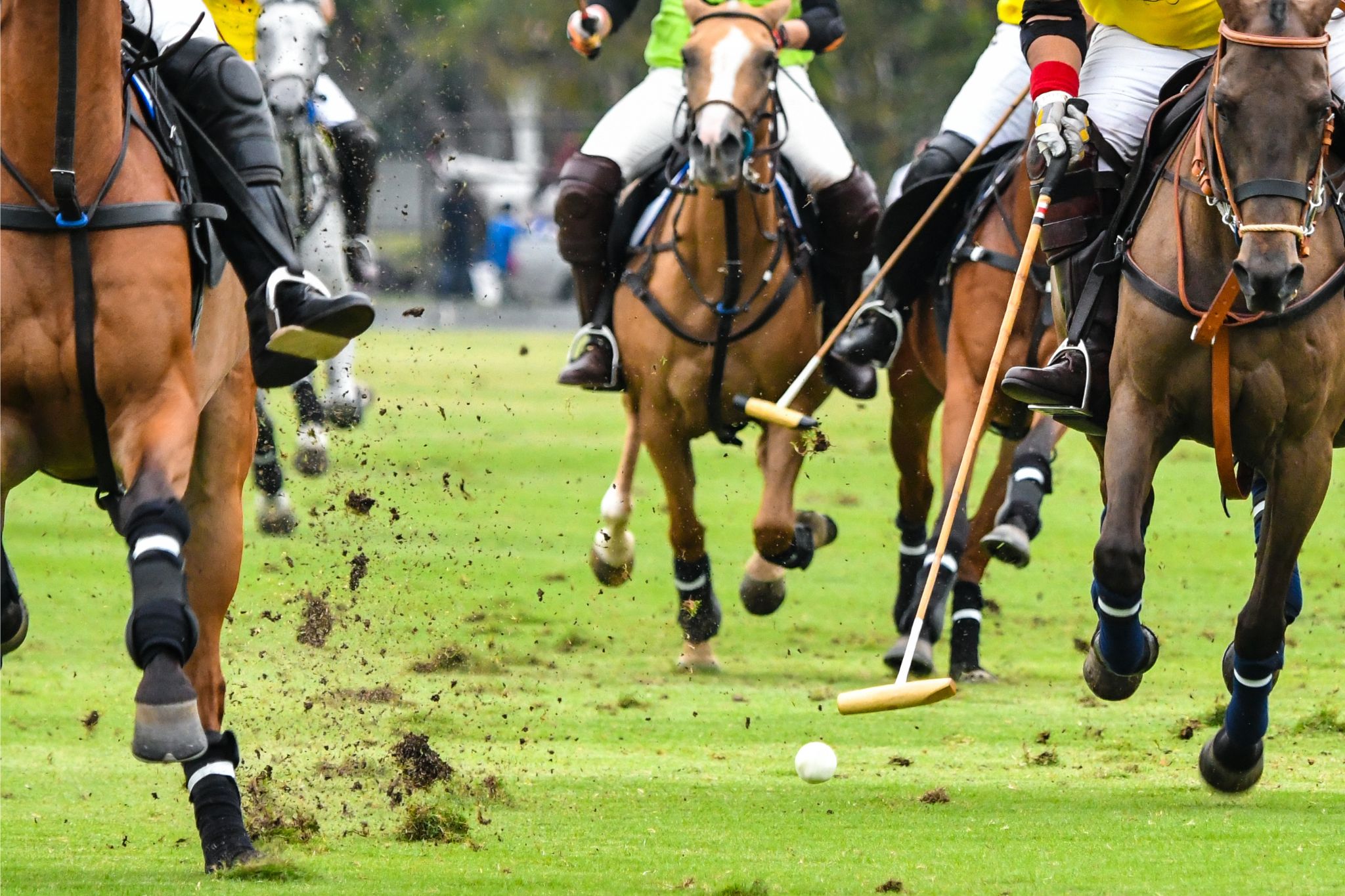 a period of play in a polo match