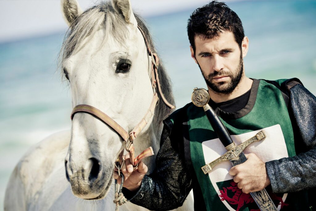 Knight with horse