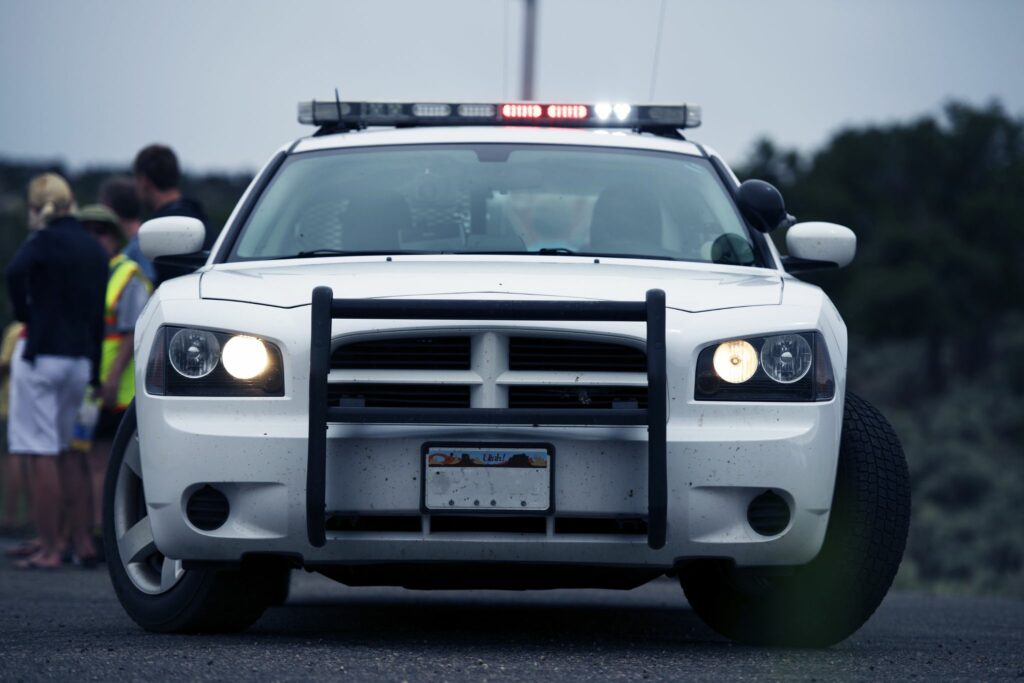 police car
