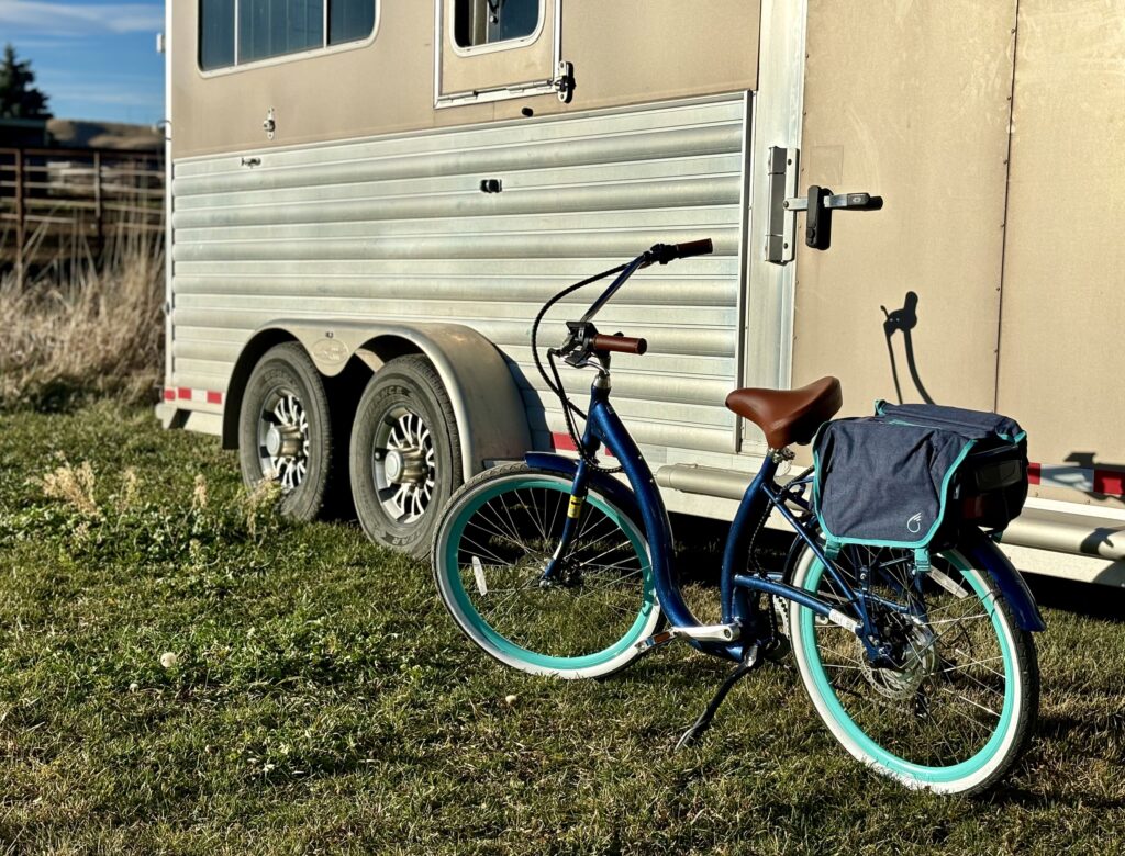 six three zero ebike and horse trailer