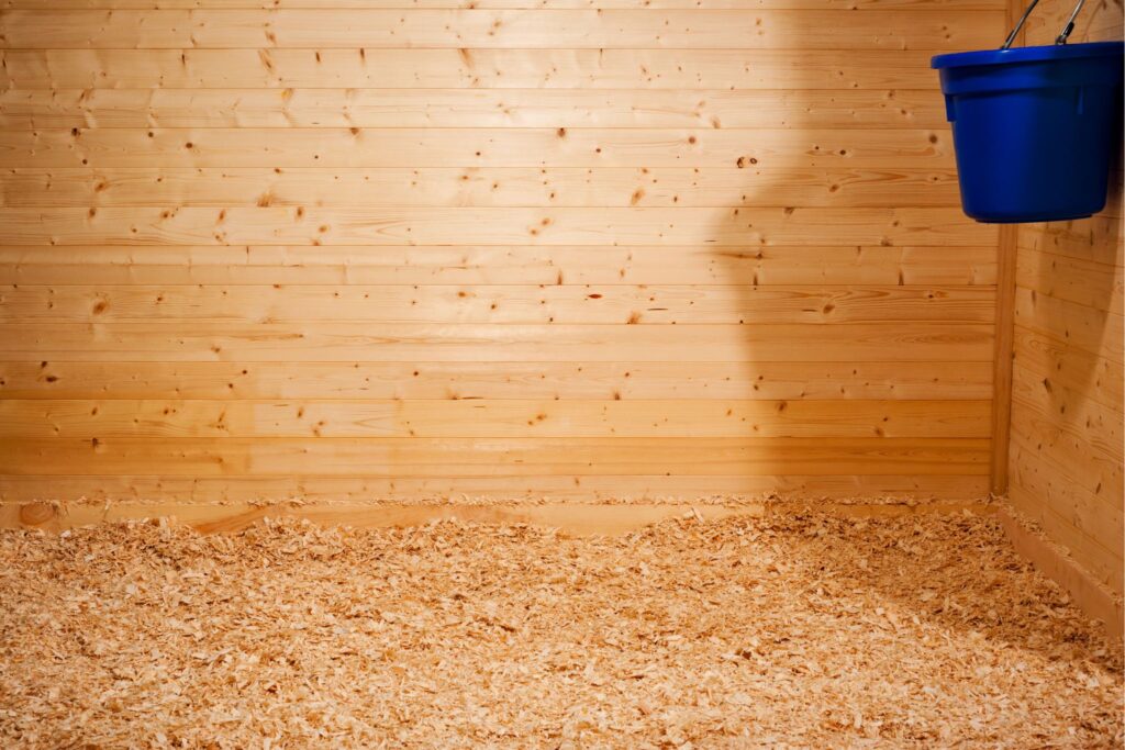 Stall with Shavings