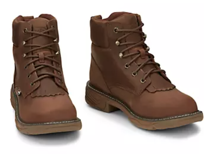 Justin Mens Rush Barley Lacer Boots