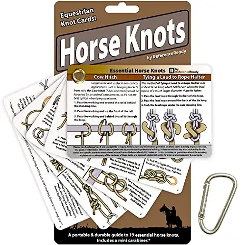 Horse Knot Tying Cards