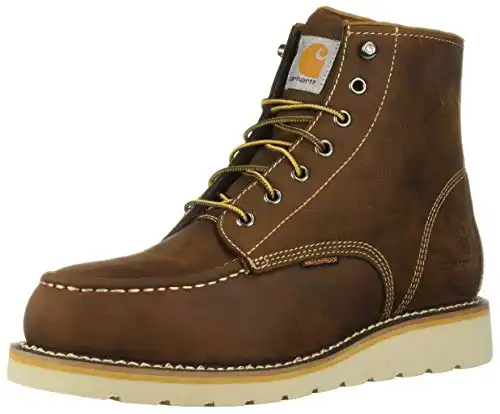 Carhartt Waterproof Wedge Steel Toe Work Boot