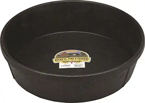 Little Giant Farm Rubber Feed Pan